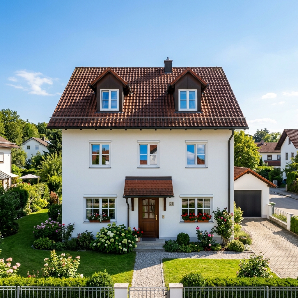 Nachher: Streifenfrei saubere, glänzende Fensterfront